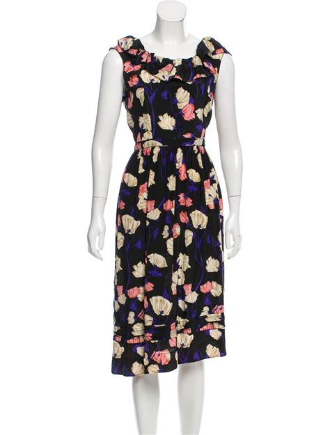 prada floral dresses|Prada skims dress.